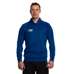 Tréningová mikina pre seniorov/juniorov - tmavomodrá