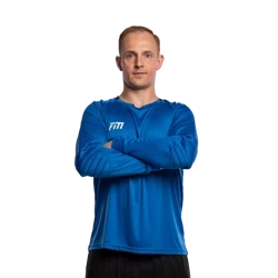 Brankárska mikina modrá